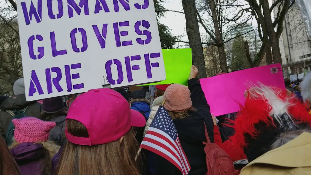 Portland Women’s March Weekend 1/20/2018: P1 “Impeach Trump” March and #MeToo March